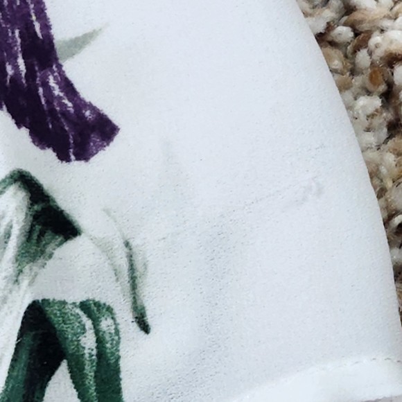 Eliane Rose White Floral Romper Size 2 - Picture 4 of 6